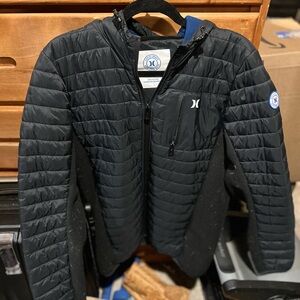 Hurley Black Puffer Jacket